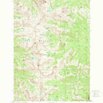 United States Geological Survey Hilgard Peak, MT (1988, 24000-Scale) digital map