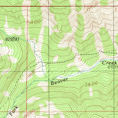United States Geological Survey Hilgard Peak, MT (1988, 24000-Scale) digital map