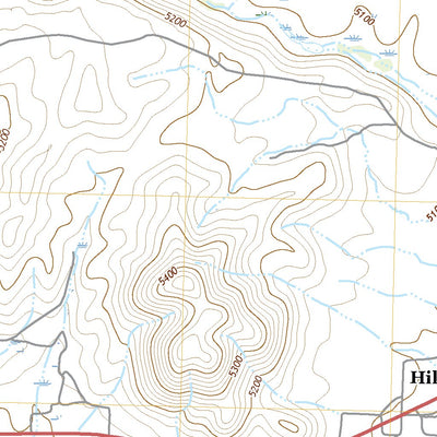 United States Geological Survey Hill City, ID (2020, 24000-Scale) digital map