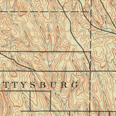 United States Geological Survey Hill City, KS (1893, 125000-Scale) digital map