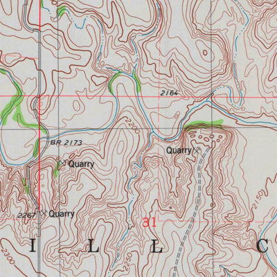 United States Geological Survey Hill City North, KS (1979, 24000-Scale) digital map