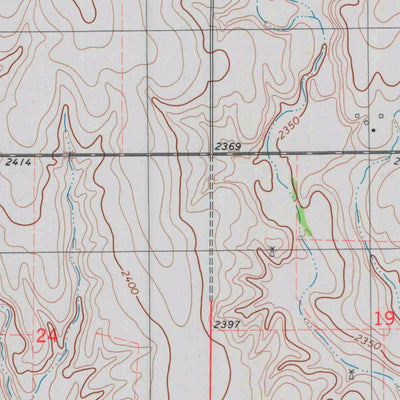 United States Geological Survey Hill City NW, KS (1979, 24000-Scale) digital map