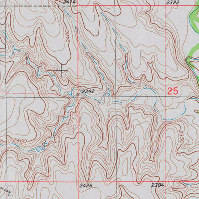United States Geological Survey Hill City NW, KS (1979, 24000-Scale) digital map
