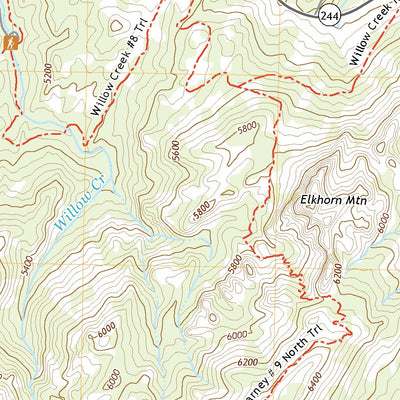 United States Geological Survey Hill City, SD (2021, 24000-Scale) digital map