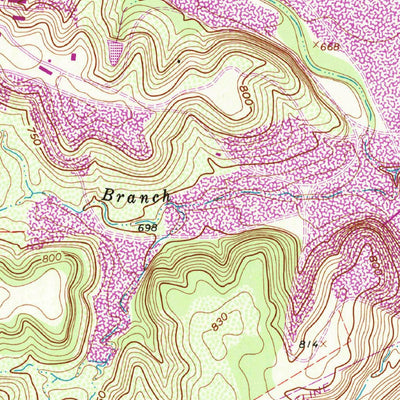 United States Geological Survey Hill City, TX (1961, 24000-Scale) digital map