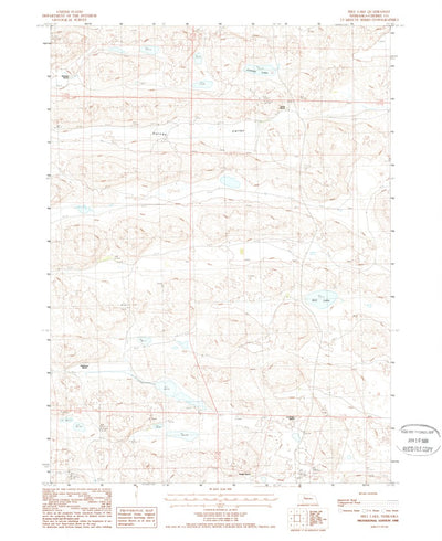 United States Geological Survey Hill Lake, NE (1988, 24000-Scale) digital map