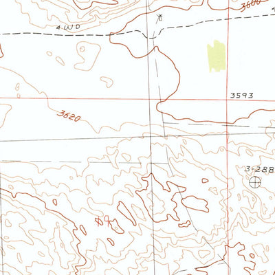 United States Geological Survey Hill Lake, NE (1988, 24000-Scale) digital map