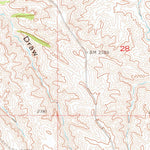 United States Geological Survey Hilland NW, SD (1955, 24000-Scale) digital map