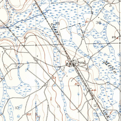 United States Geological Survey Hillard, FL (1917, 62500-Scale) digital map