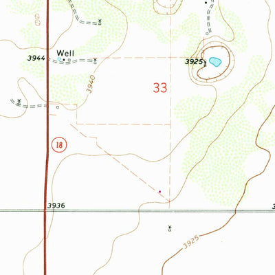 United States Geological Survey Hillburn City, NM (1970, 24000-Scale) digital map