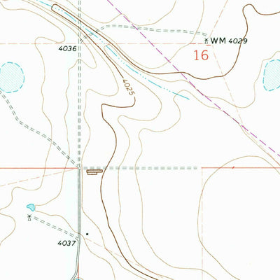 United States Geological Survey Hillburn City SW, NM (1970, 24000-Scale) digital map