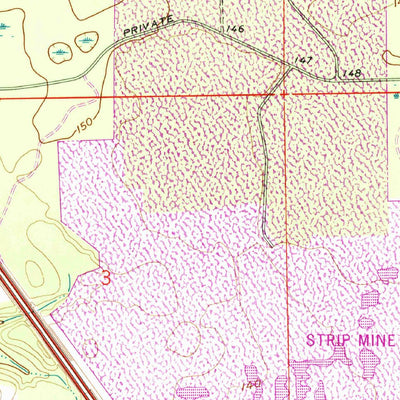 United States Geological Survey Hillcoat, FL (1961, 24000-Scale) digital map