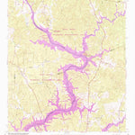 United States Geological Survey Hillcrest, GA (1964, 24000-Scale) digital map