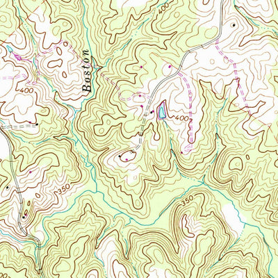 United States Geological Survey Hillcrest, VA (1968, 24000-Scale) digital map
