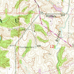 United States Geological Survey Hilldale, MO (1952, 24000-Scale) digital map