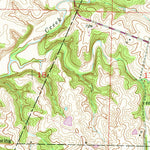 United States Geological Survey Hilldale, MO (1952, 24000-Scale) digital map