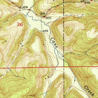 United States Geological Survey Hillham, IN (1951, 24000-Scale) digital map