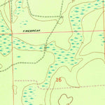 United States Geological Survey Hilliard NE, FL (1970, 24000-Scale) digital map