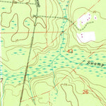United States Geological Survey Hilliard NE, FL (1970, 24000-Scale) digital map