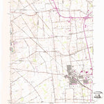 United States Geological Survey Hilliard, OH (1966, 24000-Scale) digital map