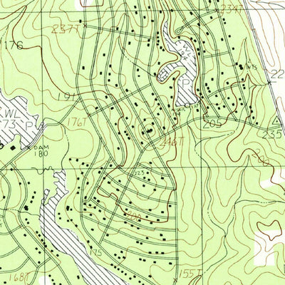 United States Geological Survey Hillister, TX (1984, 24000-Scale) digital map