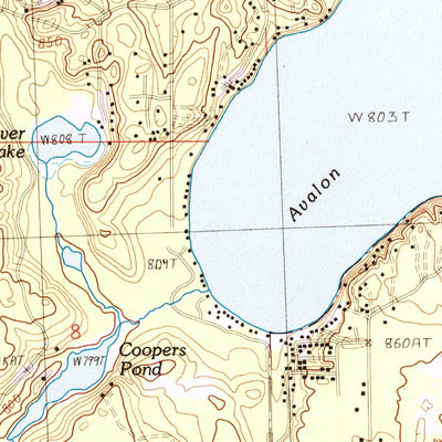 United States Geological Survey Hillman, MI (1986, 24000-Scale) digital map