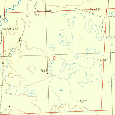 United States Geological Survey Hillman NE, MI (1986, 24000-Scale) digital map
