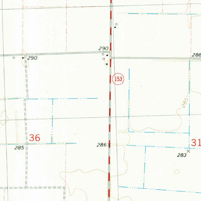 United States Geological Survey Hills Store, MO (1978, 24000-Scale) digital map