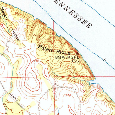 United States Geological Survey Hillsboro, AL (1948, 24000-Scale) digital map