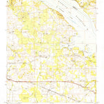 United States Geological Survey Hillsboro, AL (1951, 24000-Scale) digital map