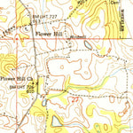 United States Geological Survey Hillsboro, AL (1951, 24000-Scale) digital map