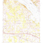 United States Geological Survey Hillsboro, AL (1974, 24000-Scale) digital map