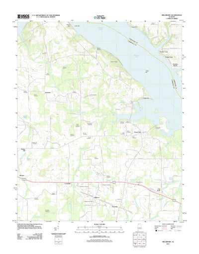 United States Geological Survey Hillsboro, AL (2011, 24000-Scale) digital map