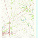 United States Geological Survey Hillsboro East, TX (1966, 24000-Scale) digital map