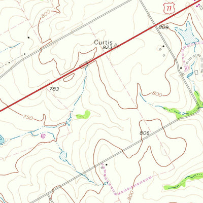 United States Geological Survey Hillsboro East, TX (1966, 24000-Scale) digital map