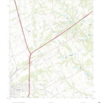 United States Geological Survey Hillsboro East, TX (2022, 24000-Scale) digital map