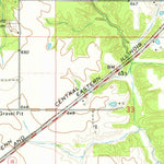 United States Geological Survey Hillsboro, IL (1974, 24000-Scale) digital map