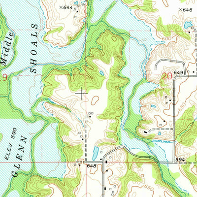 United States Geological Survey Hillsboro, IL (1974, 24000-Scale) digital map