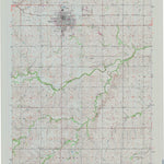 United States Geological Survey Hillsboro, KS (1971, 24000-Scale) digital map