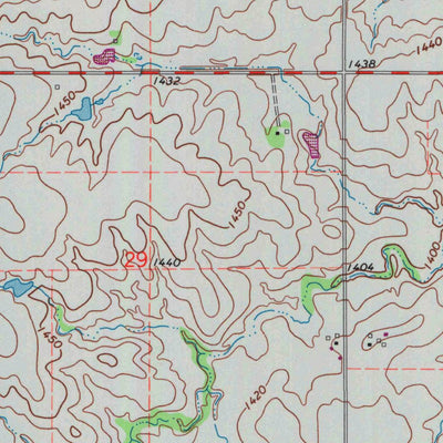United States Geological Survey Hillsboro, KS (1971, 24000-Scale) digital map