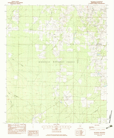 United States Geological Survey Hillsboro, MS (1982, 24000-Scale) digital map