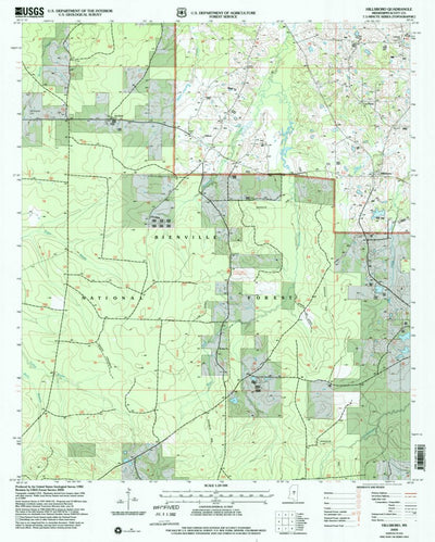 United States Geological Survey Hillsboro, MS (2000, 24000-Scale) digital map