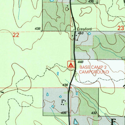 United States Geological Survey Hillsboro, MS (2000, 24000-Scale) digital map