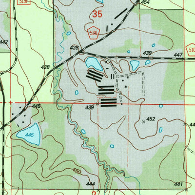 United States Geological Survey Hillsboro, MS (2000, 24000-Scale) digital map
