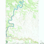 United States Geological Survey Hillsboro, MT-WY (1964, 24000-Scale) digital map