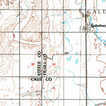 United States Geological Survey Hillsboro, ND (1985, 100000-Scale) digital map