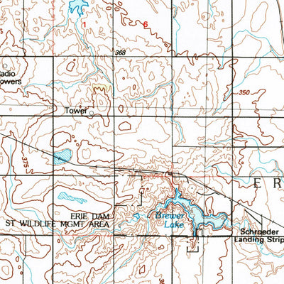 United States Geological Survey Hillsboro, ND (1985, 100000-Scale) digital map