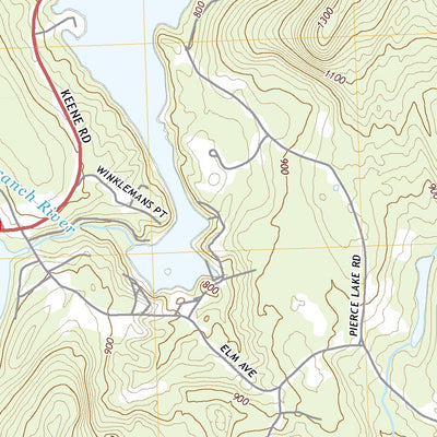 United States Geological Survey Hillsboro, NH (2021, 24000-Scale) digital map