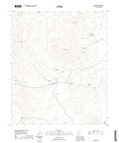 United States Geological Survey Hillsboro, NM (2020, 24000-Scale) digital map