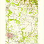 United States Geological Survey Hillsboro, OR (1954, 24000-Scale) digital map